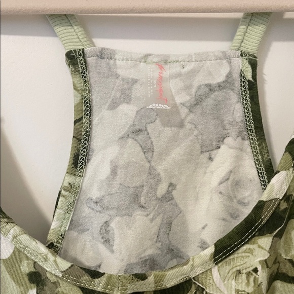 Free People Movement Floral Romper, Size XS, NWT - Picture 6 of 6